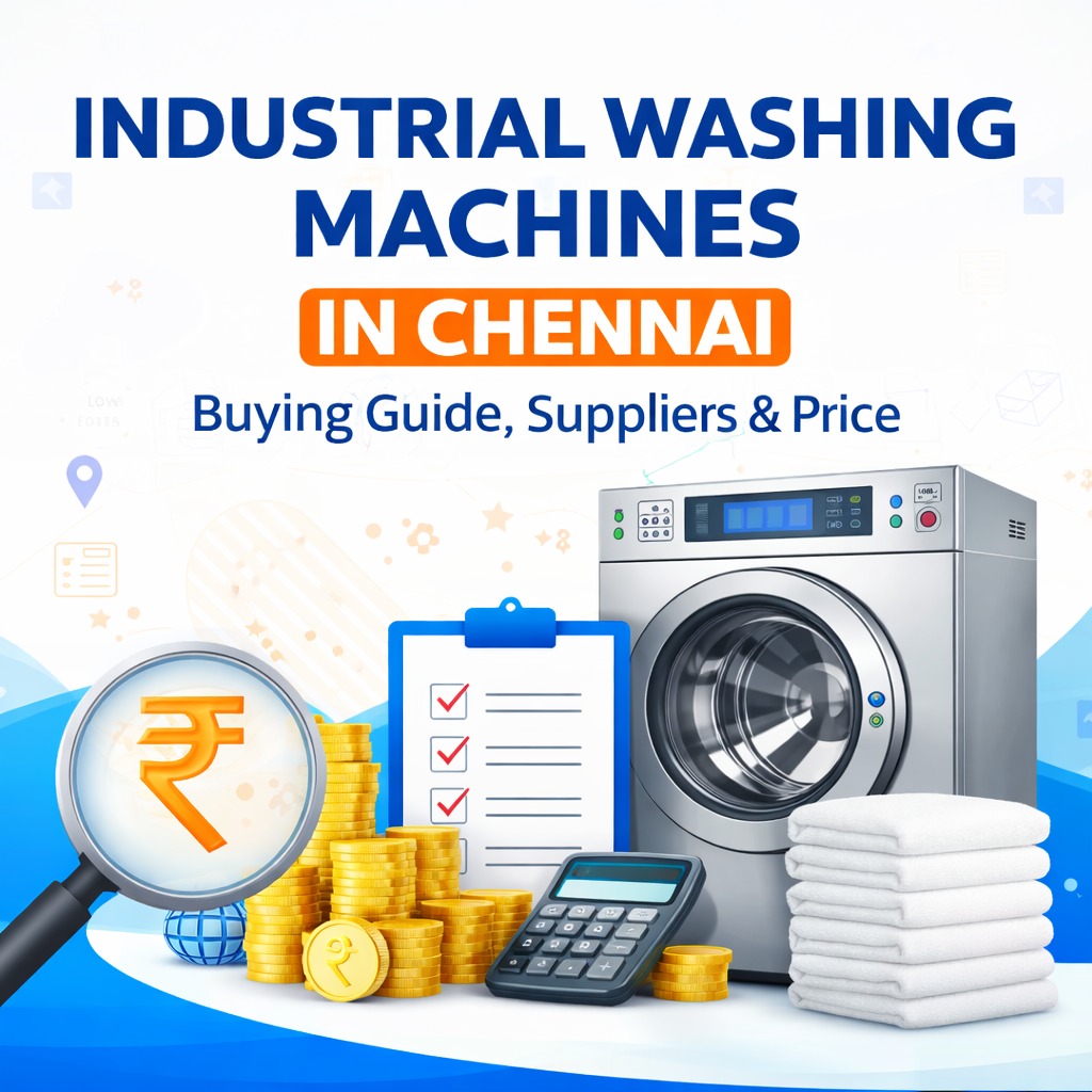 Industrial Washing Machine in Chennai: Features & Benefits